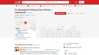 
                            6. CL Brumback Primary Care Clinics - Lakeworth - Medical Centers ...