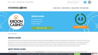 
                            4. Claim a Free €10 Welcome Bonus at Kroon Casino ...