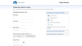 
                            5. Claiming online is easy - Apia