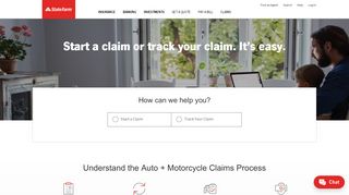 
                            4. Claims Center - File a Claim, Manage a Claim - State Farm