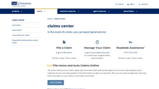 
                            2. Claims Center | Safeco Insurance