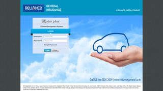 
                            9. Claims Management System - Reliance General Insurance