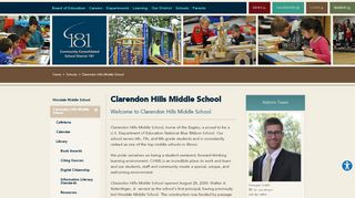 
                            4. Clarendon Hills Middle School - Community Consolidated School ...