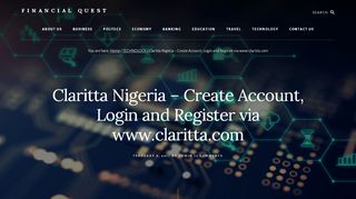 
                            1. Claritta Nigeria – Create Account, Login and Register via ...