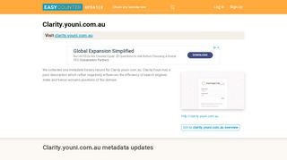 
                            9. Clarity Youni (Clarity.youni.com.au) - Michael Hill