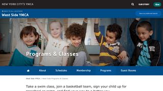 
                            8. Classes and Programs for Kids and Adults at the West ... - YMCA NYC