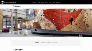 
                            1. Classes | Brooklyn Boulders Chicago