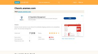 
                            2. Classic.aramex.com: Home - Easy Counter