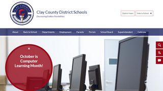 
                            2. Clay County School District / Homepage