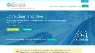 
                            3. Clean Vehicle Rebate Project | Center for Sustainable Energy