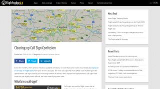 
                            8. Clearing up Call Sign Confusion | Flightradar24 Blog