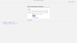 
                            1. Cleartrip Hotel Merchant Extranet