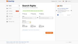 
                            6. cleartrip.ae - #1 Site for Booking Flights, Hotels …