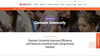 
                            1. Clemson University Customer Story | Kronos