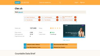 
                            8. Cler.ch: Privatkunden - Bank Cler - Easy Counter