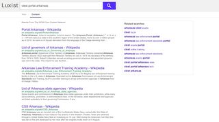 
                            7. clest portal arkansas - Luxist - Content Results