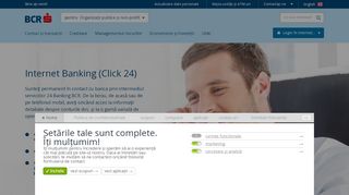 
                            3. Click 24 Banking - BCR Persoane Fizice