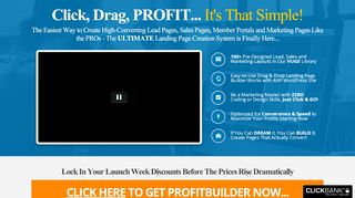 
                            2. Click, Drag, PROFIT... It's That Simple! - ProfitBuilder - The #1 Drag ...