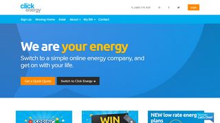 
                            4. Click Energy: Electricity & Gas Supply Company