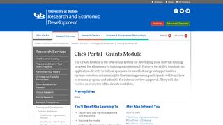 
                            5. Click Portal - Grants Module - University at Buffalo