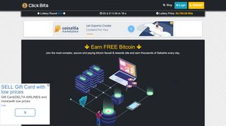 
                            6. ClickBits: Bitcoin PTC - Earn BTC for viewing ads