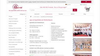 
                            9. Click&Collect Abholung. Öffnungszeiten & Anfahrt - Apo Rot