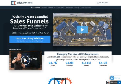 
                            1. ClickFunnels™ - Marketing Funnels Made Easy