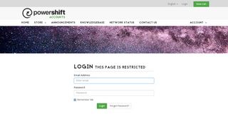 
                            1. Client Area - Power Shift - accounts.pshift.com