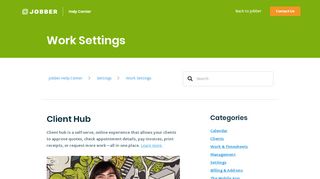 
                            7. Client Hub – Jobber Help Center