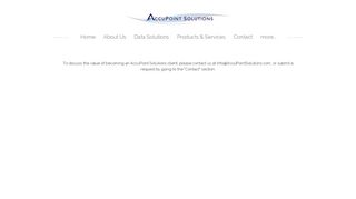 
                            5. Client Login - ACCUPOINT SOLUTIONS