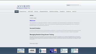 
                            4. Client Login - Accurate Background Check, Inc