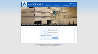 
                            8. Client Login - Andor Labs