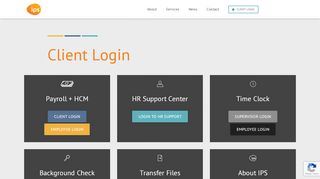 
                            4. Client Login - IPS Payroll