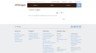 
                            2. Client Login | J.P. Morgan