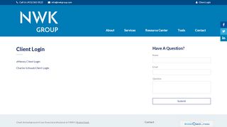 
                            1. Client Login | NWK Group