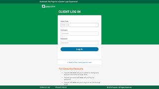 
                            2. Client Login - paycomonline.net