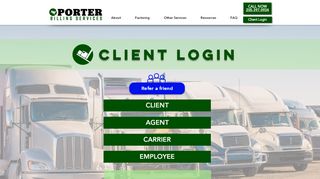 
                            3. Client Login | Porter Billing Services