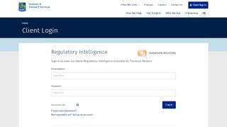 
                            5. Client Login - RBC Investor & Treasury Services