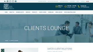 
                            5. Client Lounge | DAFZA