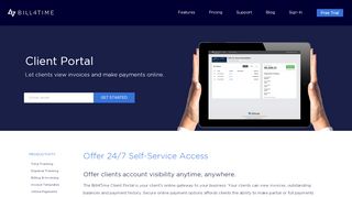 
                            11. Client Portal | Bill4Time