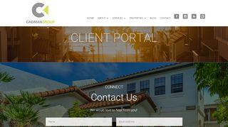 
                            2. Client Portal • Cadman Group