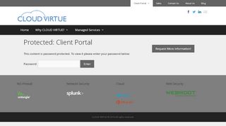 
                            5. Client Portal – CLOUD VIRTUE