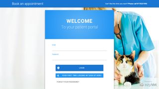 
                            1. Client Portal - ezyVet