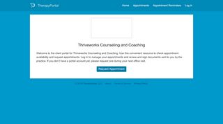 
                            2. Client Portal for Thriveworks Counseling and Coaching | TherapyPortal