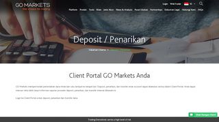 
                            9. Client Portal GO Markets Anda | GO Markets mempermudah ...