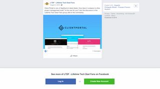 
                            7. Client Portal is one of AppSumo's latest... - LTDF - Lifetime Tech Deal ...