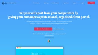 
                            7. Client Portal – Keep your clients deliverables in one place