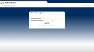 
                            8. Client Portal Login - Automated Tax Office Manager