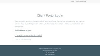 
                            3. Client Portal Login | Aveo Capital Partners