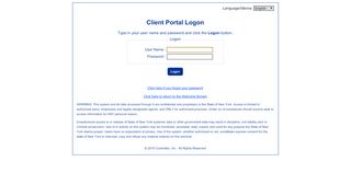 
                            5. Client Portal Login - Info CCTA New York